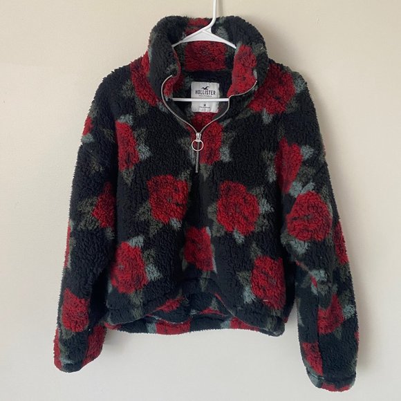 Hollister Jackets & Blazers - Hollister Teddy Quarter Zip